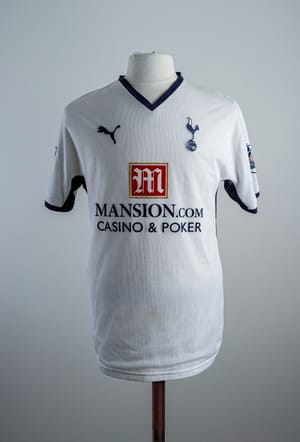 David Bentley Match Worn Tottenham Hotspur shirt