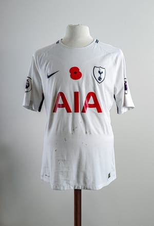 Fernando Llorente Match Worn Poppy Shirt