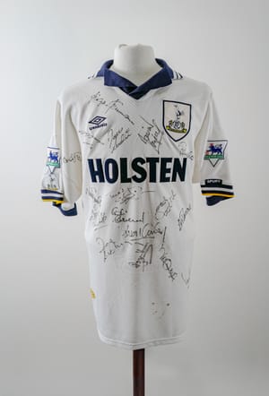 John Hendry Match Worn Tottenham Shirt