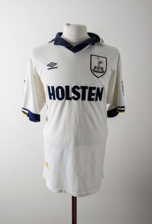 David Howells Tottenham Match Worn Shirt 1994