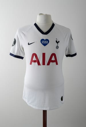 Lucas Moura Match Worn Tottenham Shirt