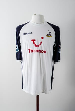 Ledley King Match Worn Tottenham Shirt 2006