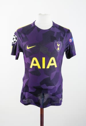 Dele Alli Match Issued Away Champions League Shirt