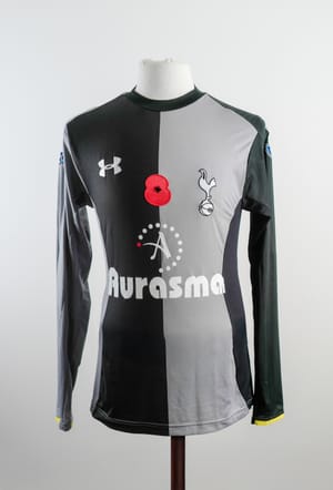 Gareth Bale Match Issued Poppy Shirt 2012/13 season